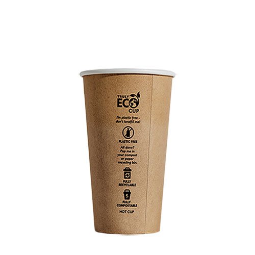 Oz Slim Truly Eco Kraft Cup Ctn Foodpackaging U