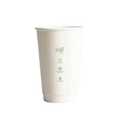 Truly+Eco+Double+Wall+Cup+-+16oz+White